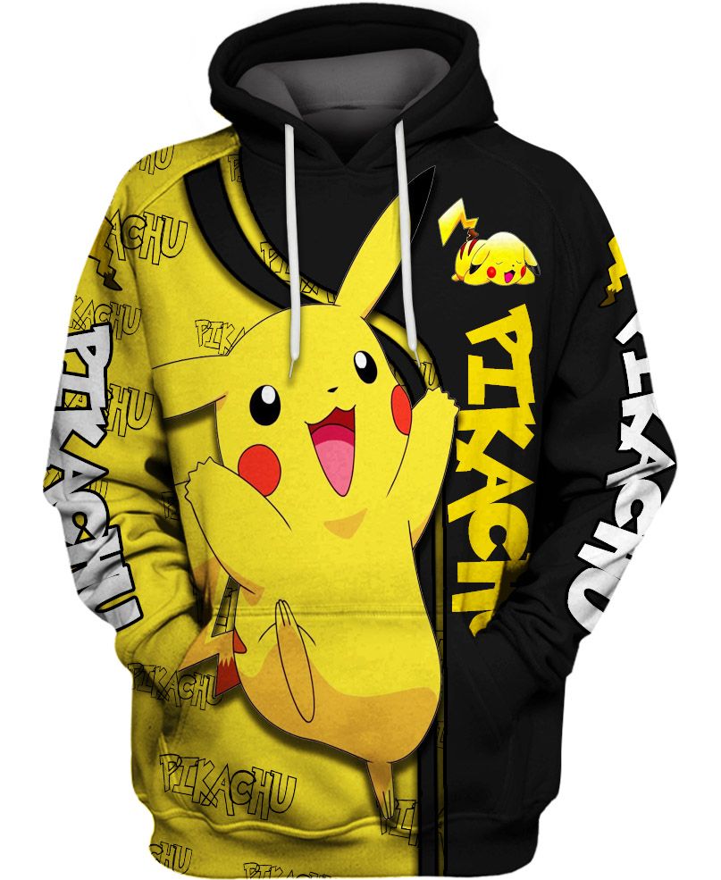 Gucci Pikachu Pokemon Unisex Hoodie For Men Women Luxury Brand Clothing  Clothes HT - Zip Up Hoodie