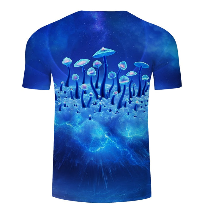 Blue Mushroom T-Shirt