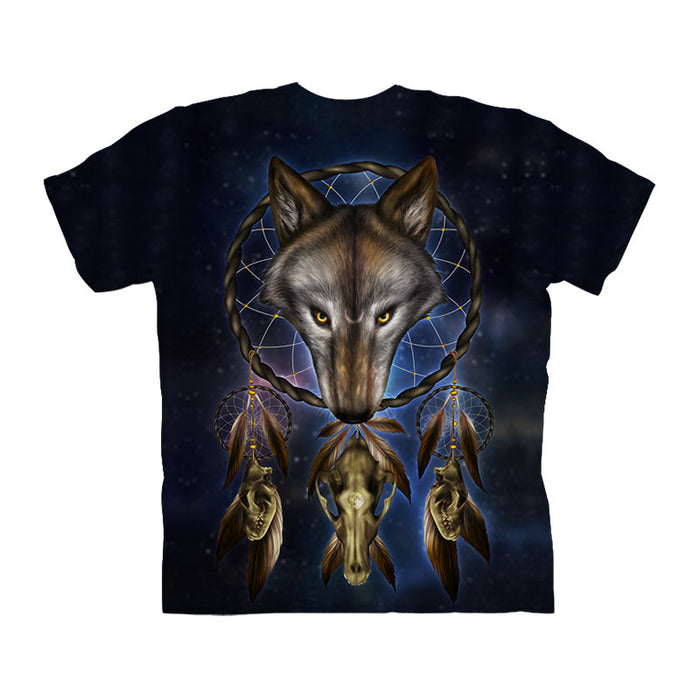 Wolf Dream Catcher T-Shirt