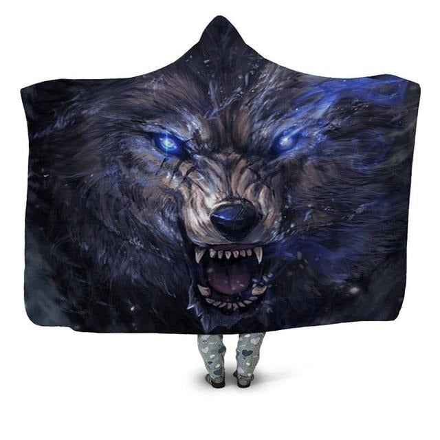Blanket Hoodies - Wolves