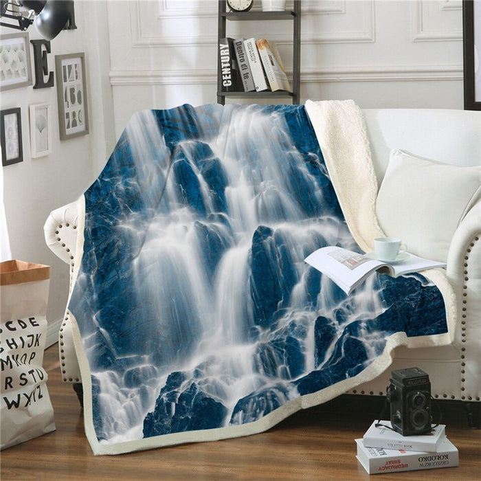 Waterfall Blanket Quilt