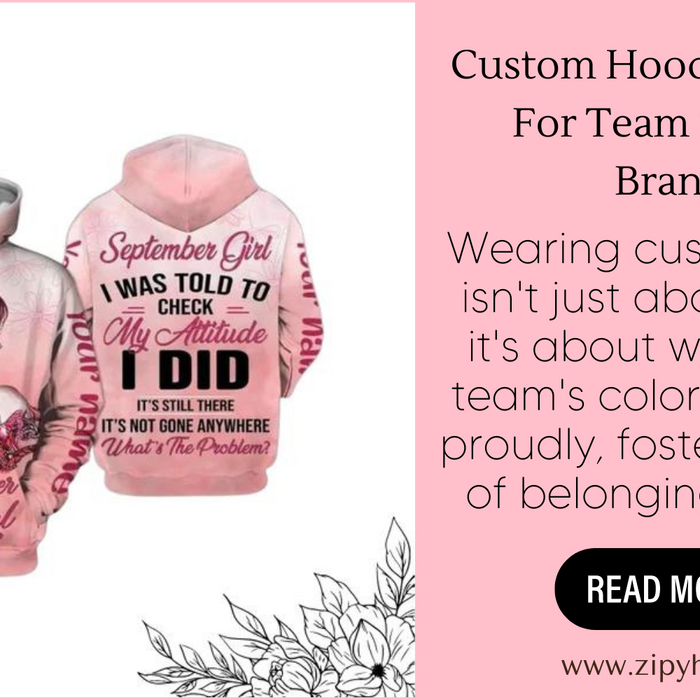 Custom Hoodies As A Tool For Team Spirit And Branding