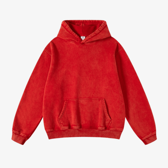 Comfortable Pullover Hoodie With Pocket