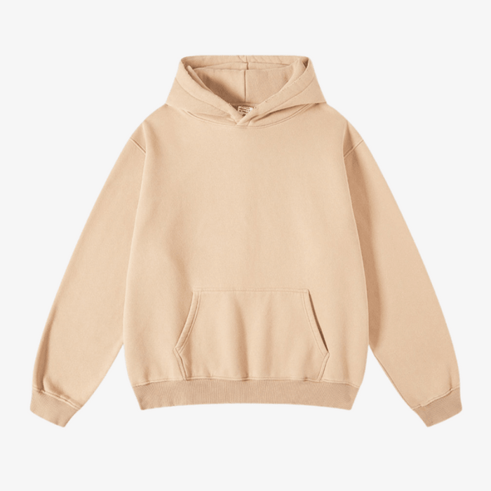 Comfortable Pullover Hoodie With Pocket