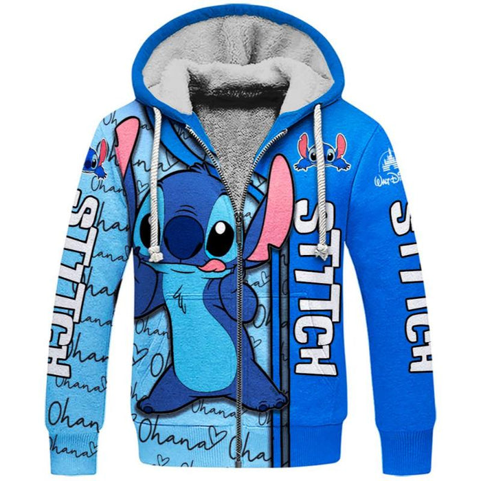 Stitch Hoodie And Leggings Set