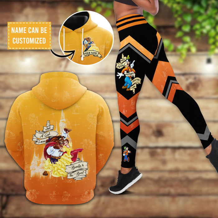 Custom Name Hoodie And Goofy Leggings Set