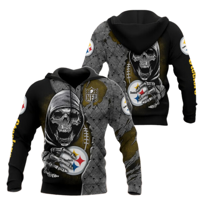 Pittsburgh Steelers Graphic Hoodie With Bold Iconic Artwork