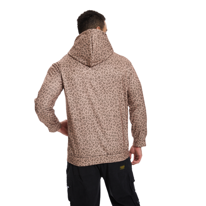 Fierce Leopard Print Hoodie