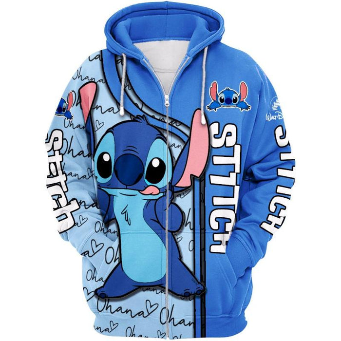 Stitch Hoodie And Leggings Set