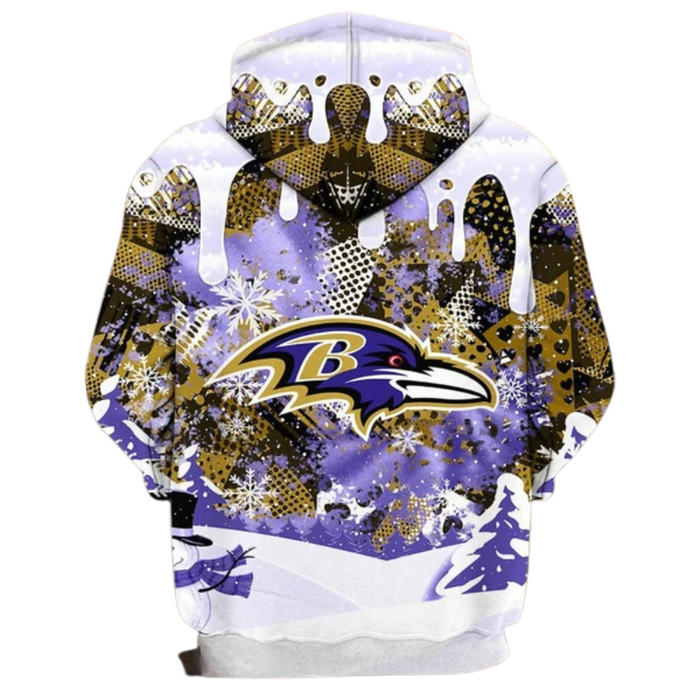 Baltimore Ravens Graphic Printed Hoodie