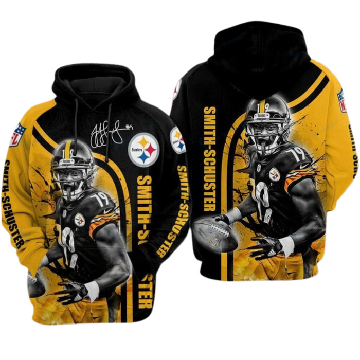 Pittsburgh Steelers Legends Hoodie With Cityscape Design