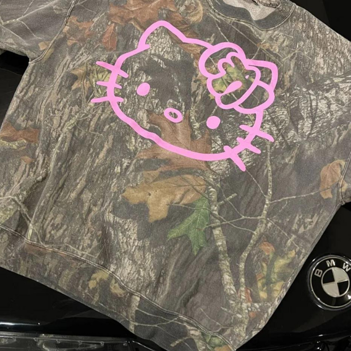 HK Camo Long Sleeve Sweatshirt