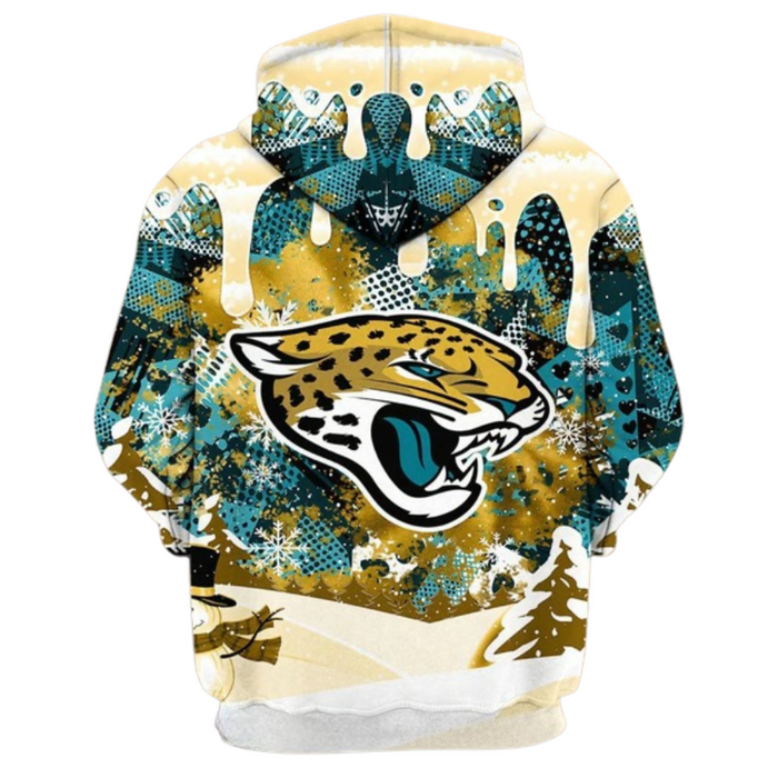 Winter Jacksonville Jaguars Celebration Themed Hoodie