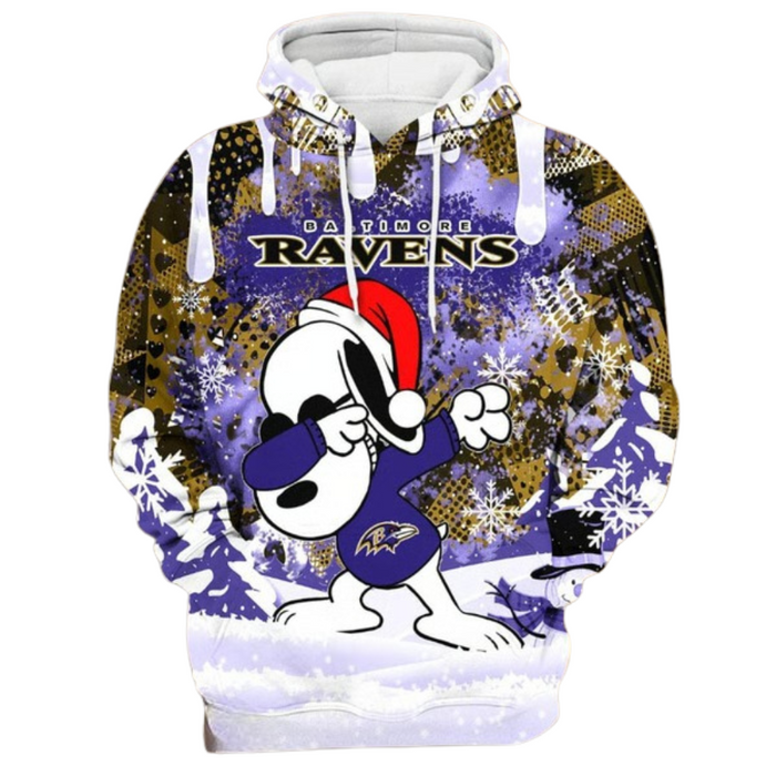 Baltimore Ravens Graphic Printed Hoodie