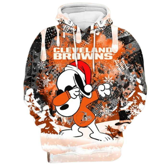 Cincinnati Themed Festive Football Hoodie