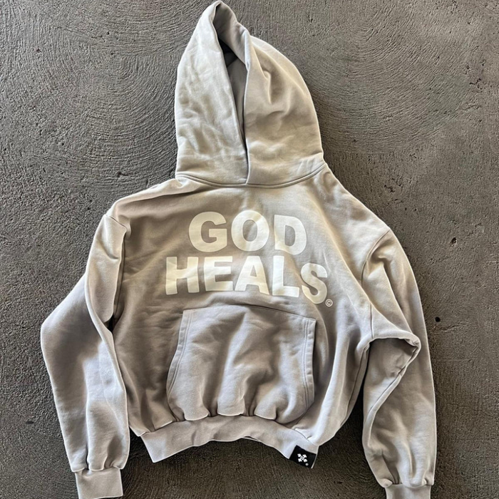 Full Sleeves God Heals Hoodie