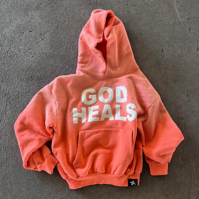 Full Sleeves God Heals Hoodie