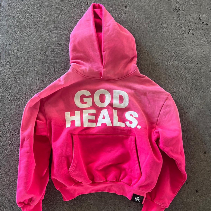 Full Sleeves God Heals Hoodie