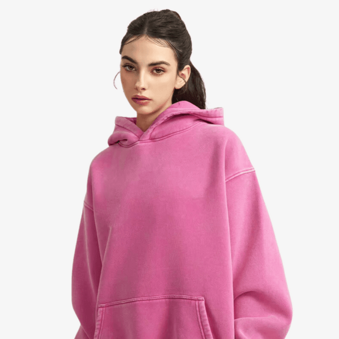 Comfortable Pullover Hoodie With Pocket