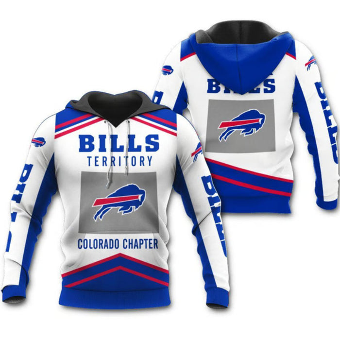 Buffalo Bills All Over Printed Hoodie