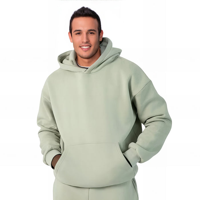 Casual Classic Pullover Hoodie With Adjustable Hood