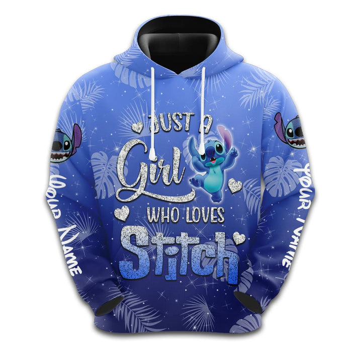 Custom Stitch Glitter Hoodie And Capris Leggings Set