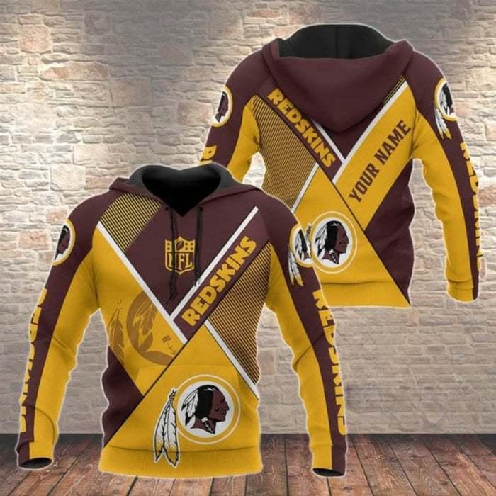 Custom Washington Redskins Themed Hoodie