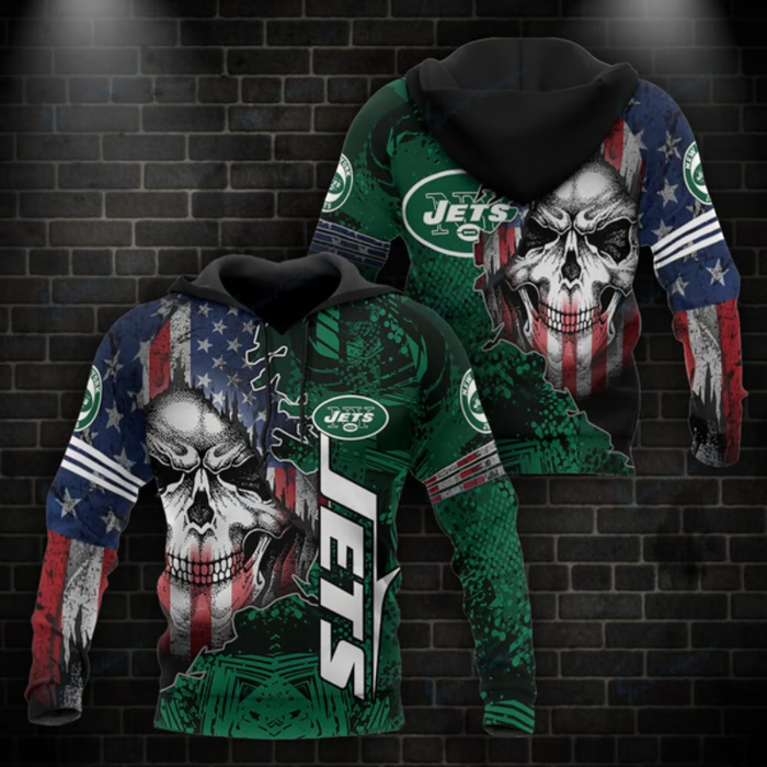 New York Jets Design Printed Hoodie