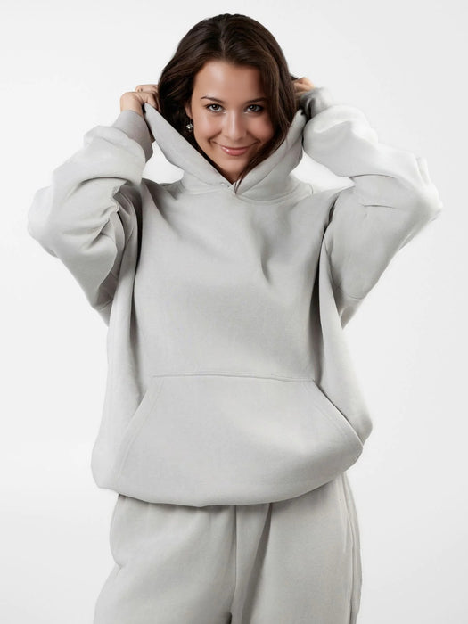 Oversized Hoodie With Pocket