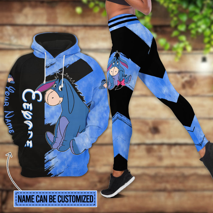 Personalized Eeyore Character Hoodie