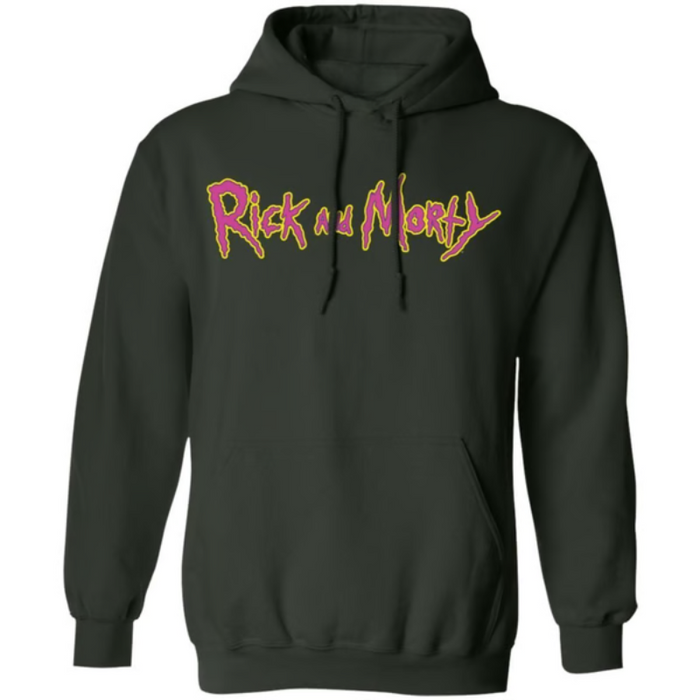 Rick And Morty Title Design Hoodie