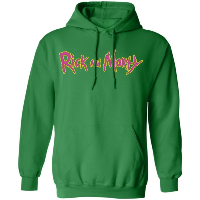 Rick And Morty Title Design Hoodie