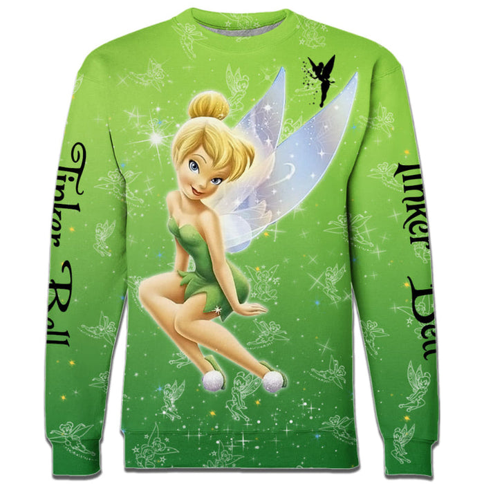 Tinker Bell Glitter Castle Hoodie And Sweatshirt