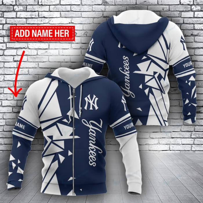 Personalized New York Yankees Print All Over Printed Hoodie