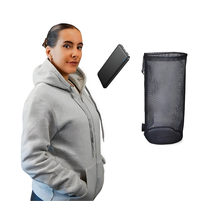 Heated Thermal Hoodie with Rechargeable Design