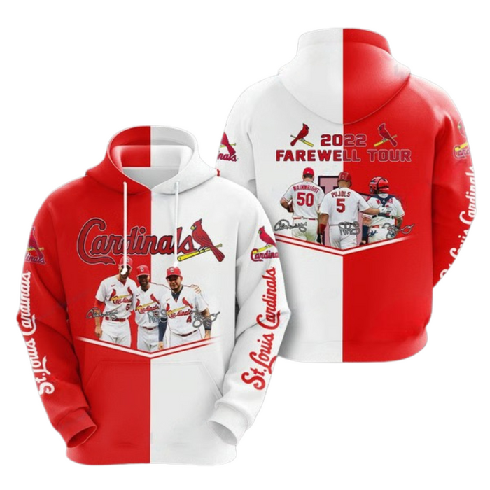 St Louis Cardinals Hoodie With Kangaroo Pocket