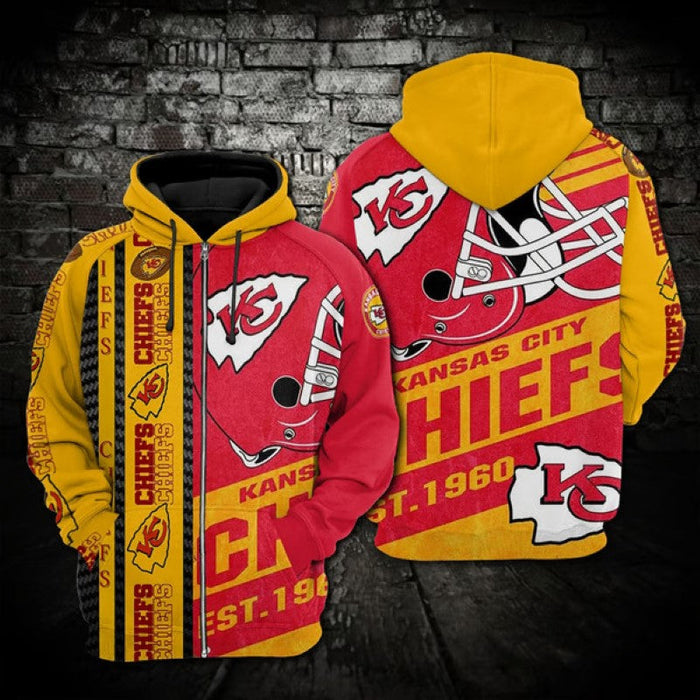 Vintage Pride Kansas City Chiefs Hoodie