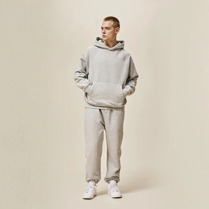 Casual Oversized Hoodie And Joggers Set