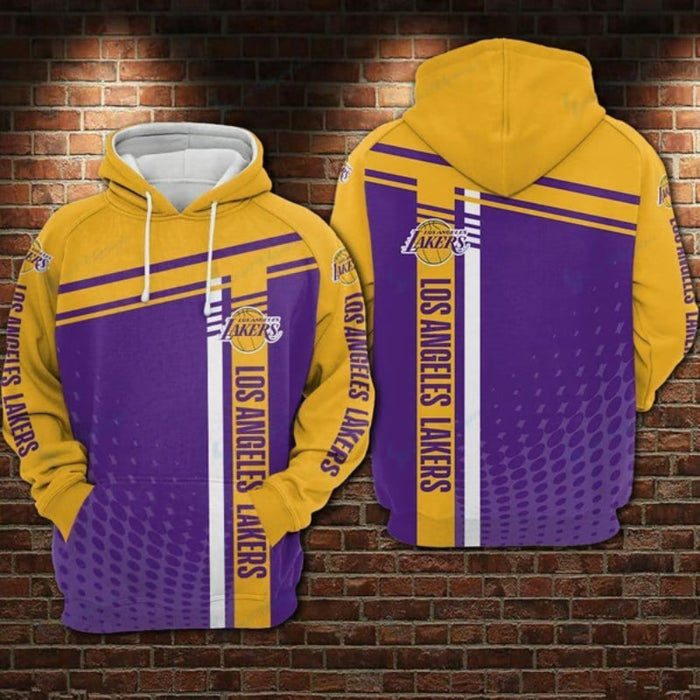 Los Angeles Lakers Printed Hoodie