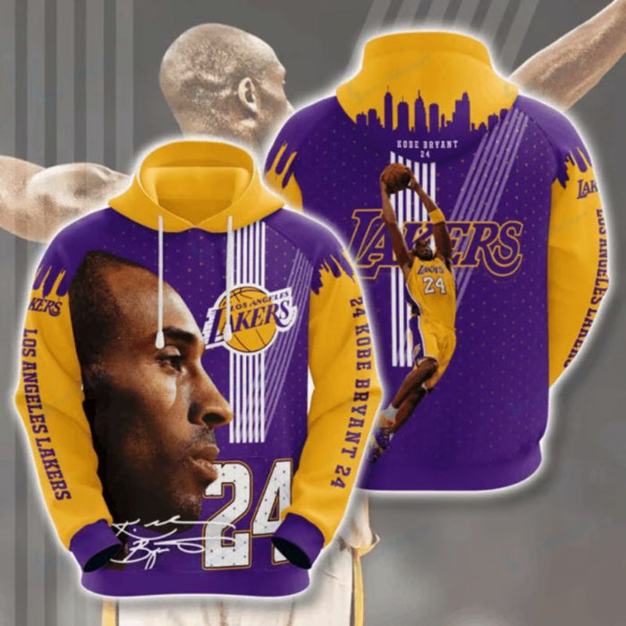 Dynamic Kobe Printed Pullover Hoodie