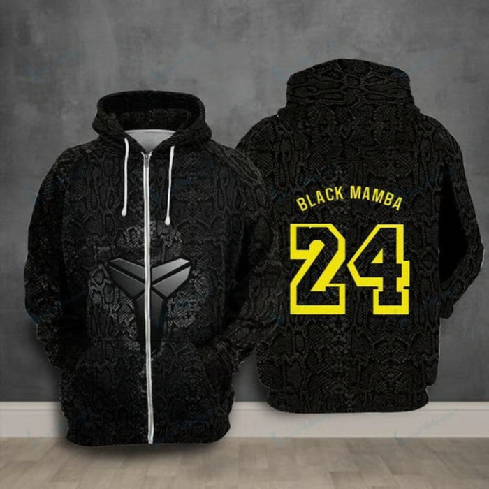 Black Mamba 24 Basketball Tribute Hoodie