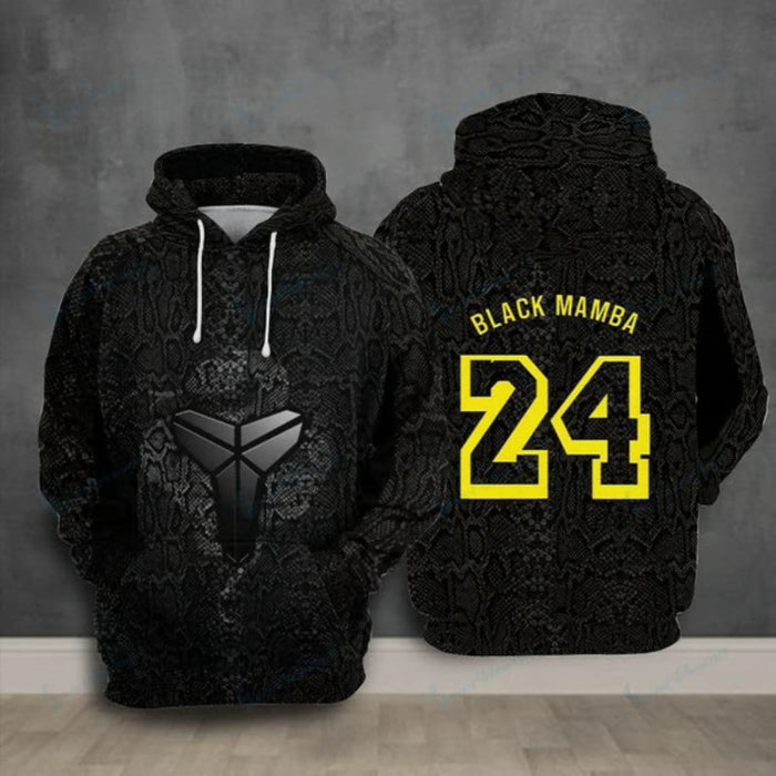 Black Mamba 24 Basketball Tribute Hoodie