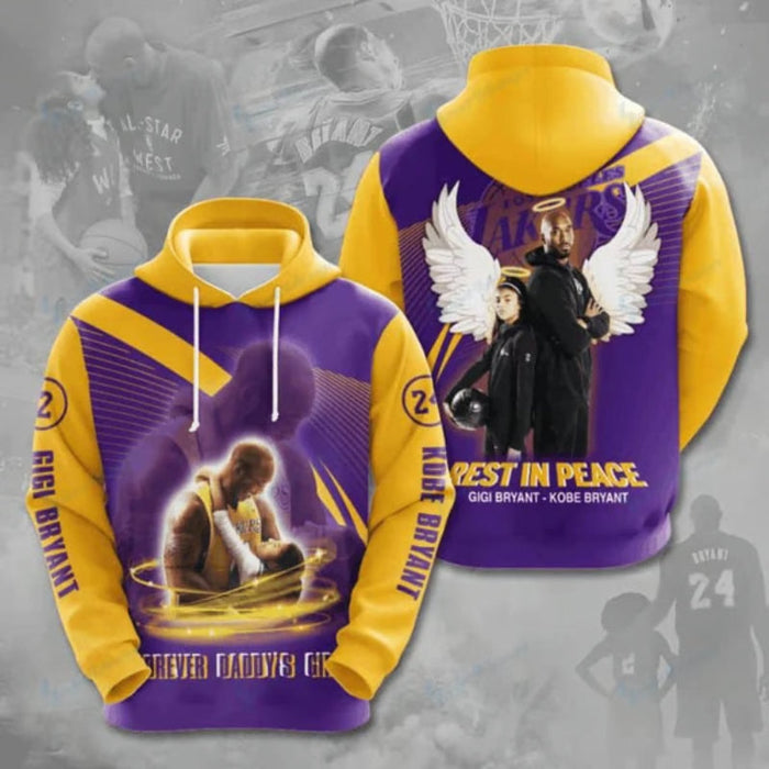 Kobe And Gigi Bryant Themed Hoodie