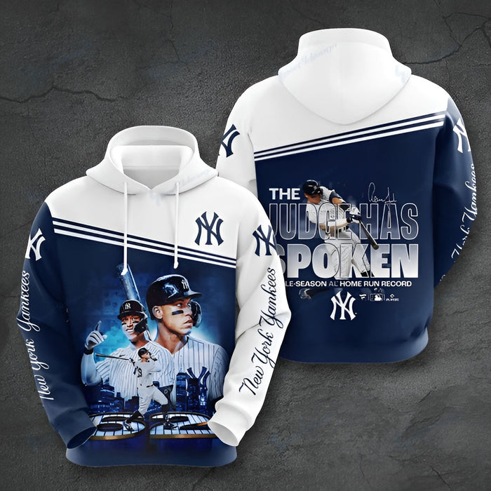 Aaron Judge Patterned Comfy Hoodie