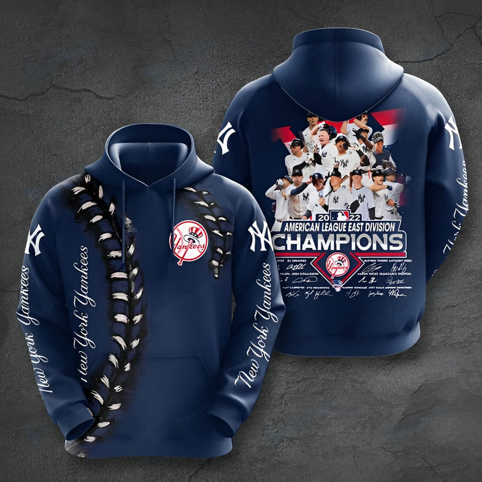 New York Yankees Baseball Champions Comfy Hoodie