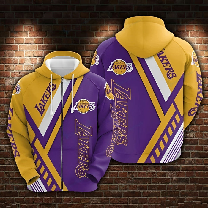 Victory Stripes Los Angeles Lakers Hoodie