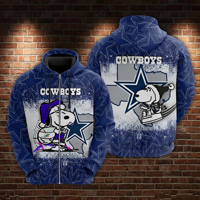 Dallas Cowboys Themed Graphic Versatile Hoodie