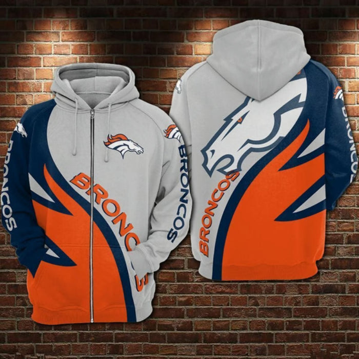 Denver Broncos Graphic Hoodie Pullover