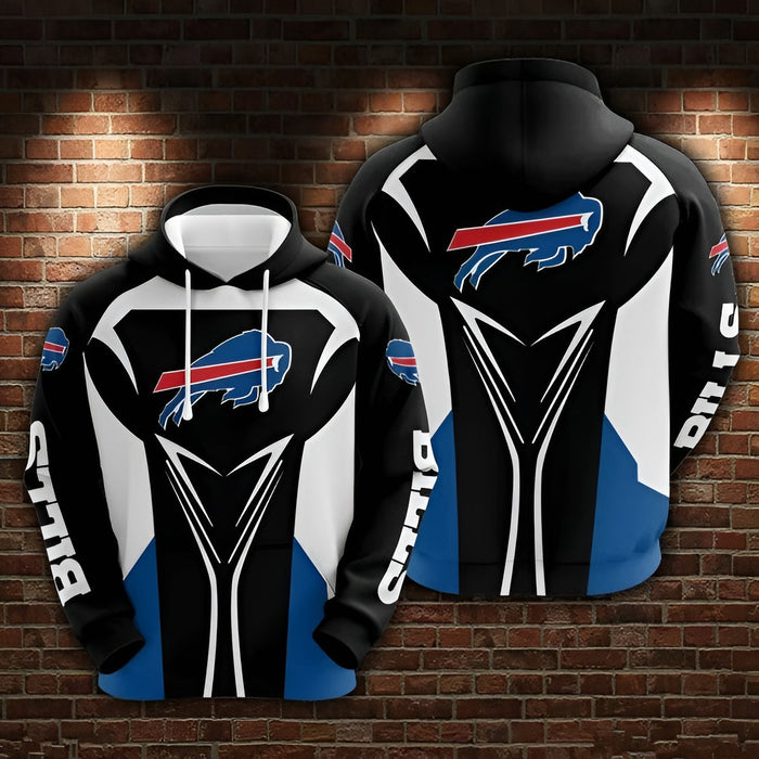 Buffalo Bills Football Team Zip Up Hoodie And Pullover