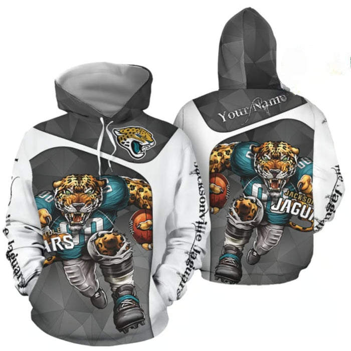 Personalized Jacksonville Jaguars Team Hoodies